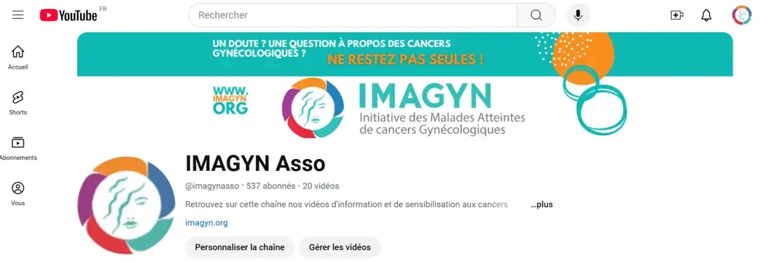 chaîne youtube IMAGYN