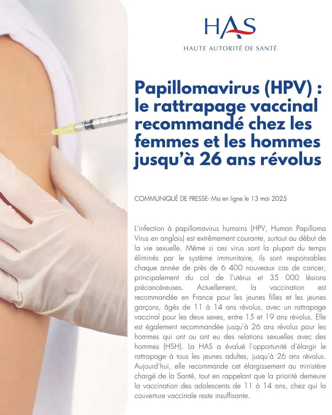 HPV : Le Rattrapage 