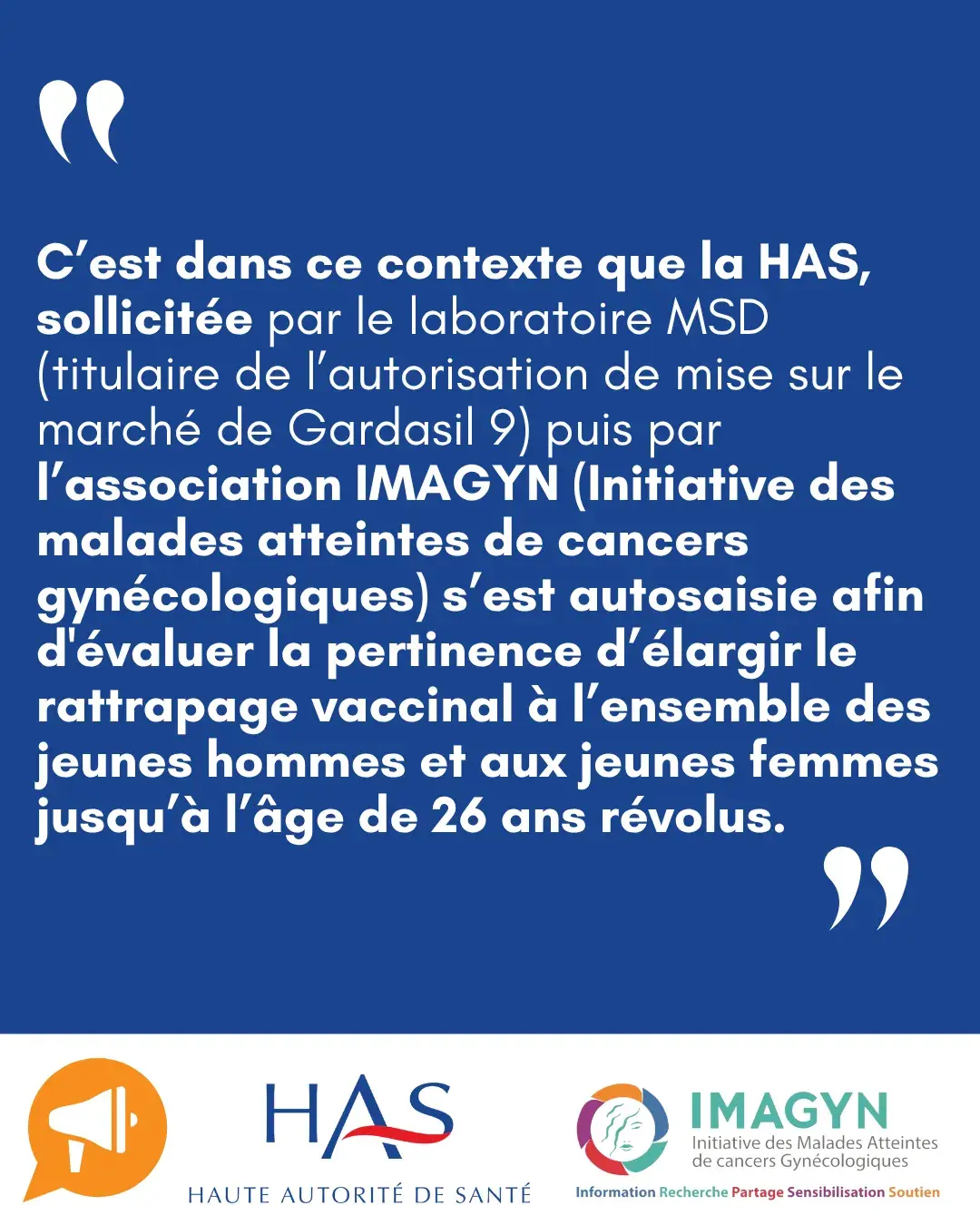 Extrait du communiqué de presse