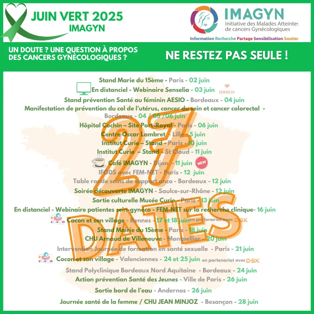 Affiche juin vert